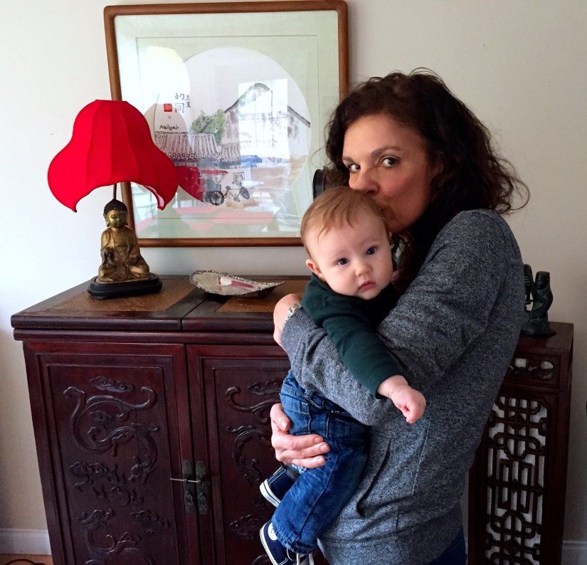 Becoming a Grandparent: Cooing with a much younger Charlie