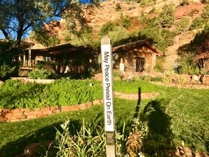 Peace Pole at Best Friends Animal Sanctuary